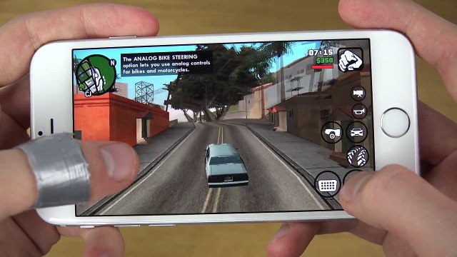 GTA San Andreas Native Display Resolution iPhone 6 4K Gameplay Review