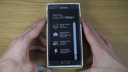 Samsung Galaxy Note 4 - Unboxing (4K)