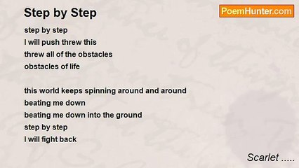 Scarlet's Journey: Overcoming Life's Obstacles Step by Step 💪