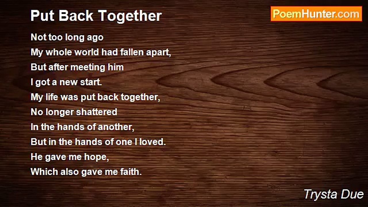 Trysta Due - Put Back Together