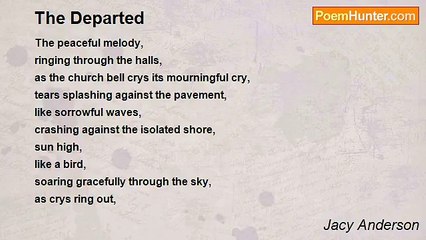 Jacy Anderson - The Departed