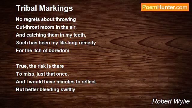 Robert Wylie - Tribal Markings