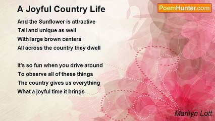 Marilyn Lott - A Joyful Country Life