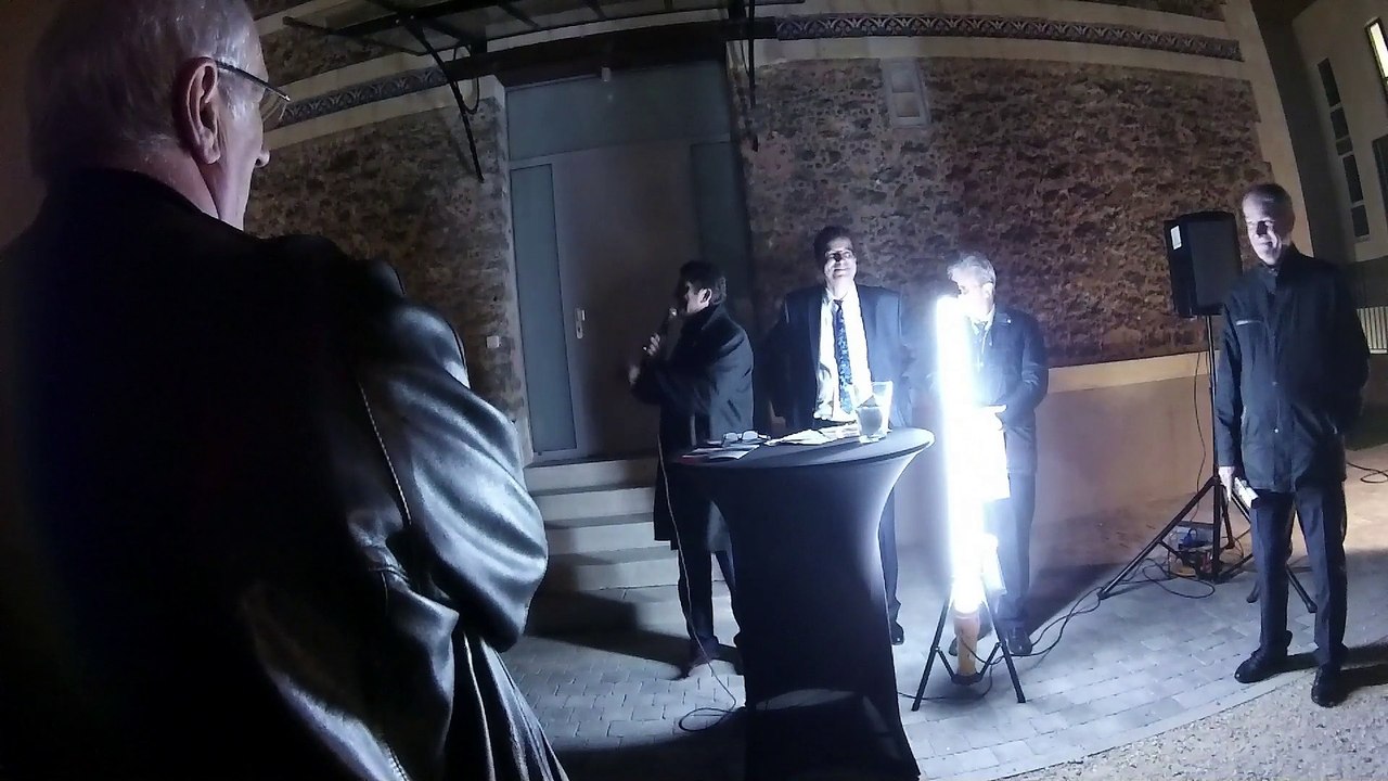 Discours de Gilles Poux à l'inauguration des logements sur le site de Babolat