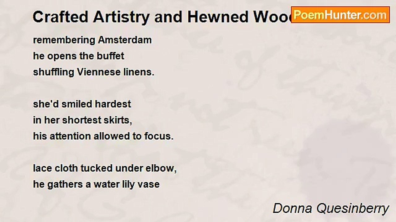 Donna Quesinberry - Crafted Artistry and Hewned Woods