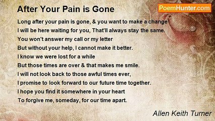 Allen Keith Turner - After Your Pain is Gone
