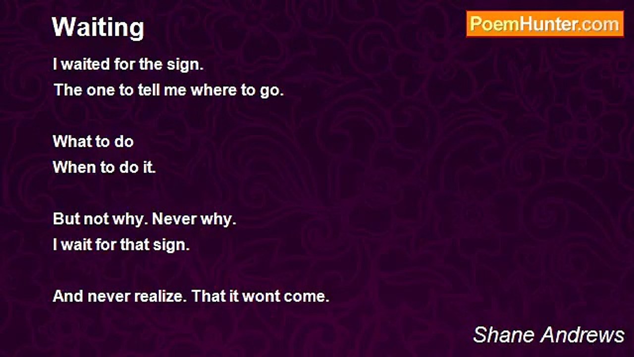 Shane Andrews - Waiting