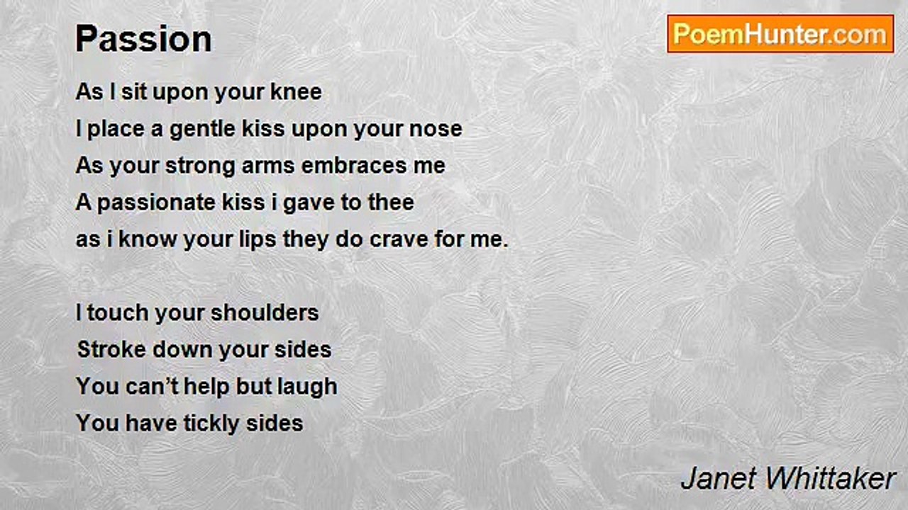 Janet Whittaker - Passion