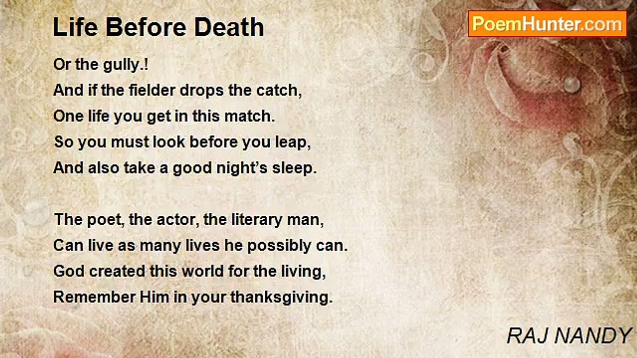 RAJ NANDY - Life Before Death