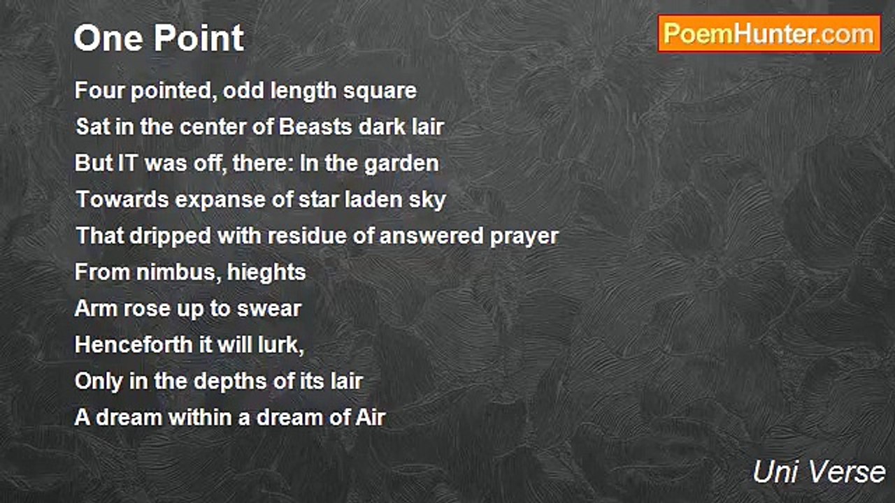 Uni Verse - One Point