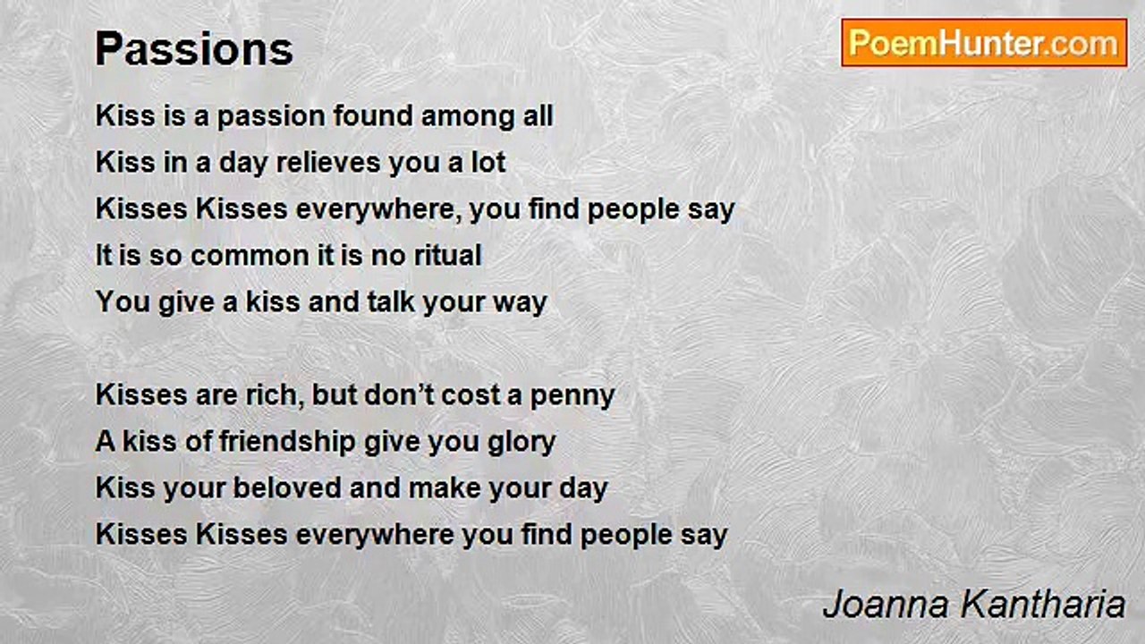 Joanna Kantharia - Passions