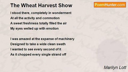 Marilyn Lott - The Wheat Harvest Show