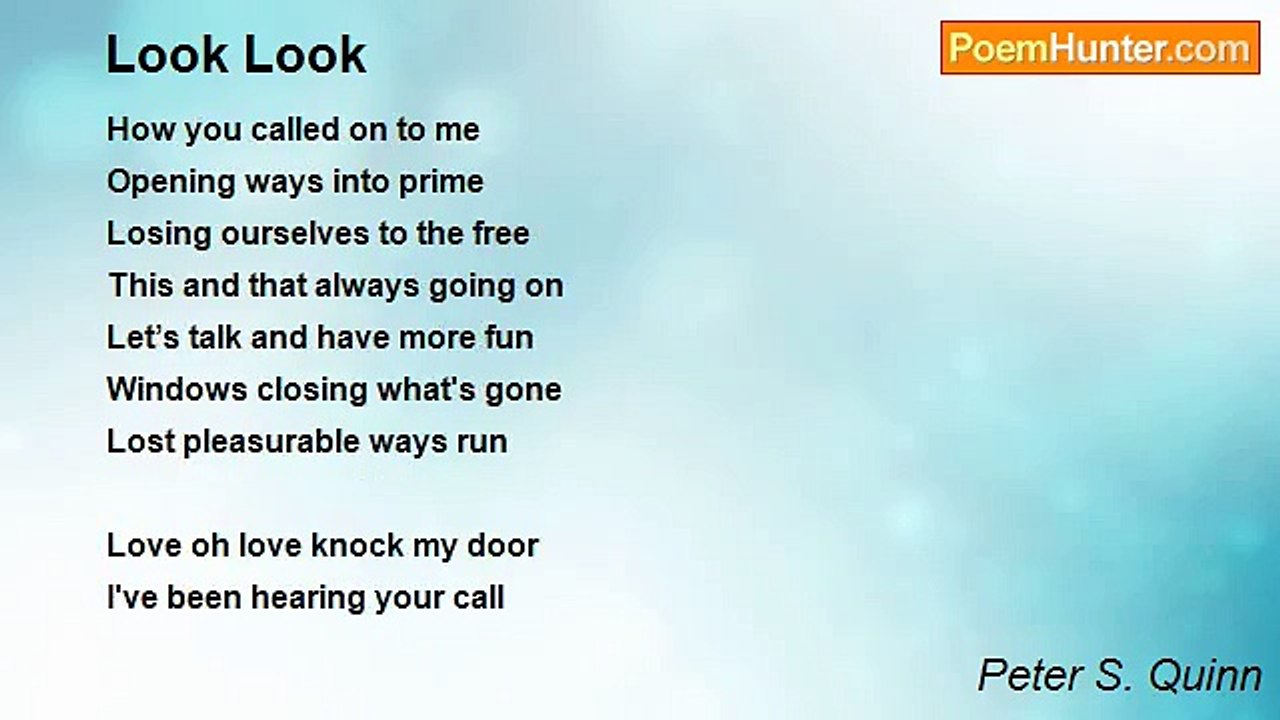 Peter S. Quinn - Look Look