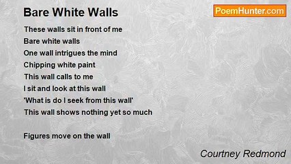 Courtney Redmond - Bare White Walls