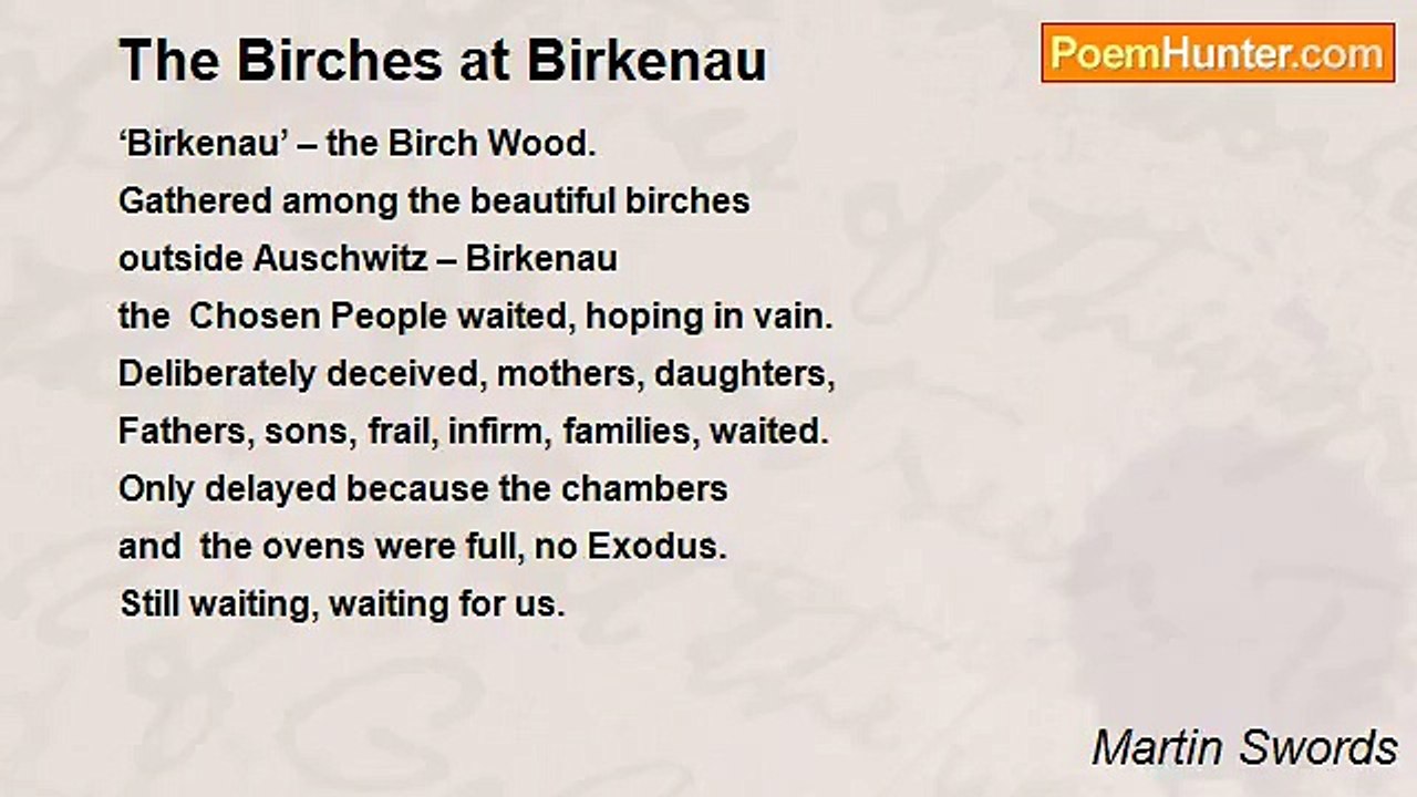 Martin Swords - The Birches at Birkenau