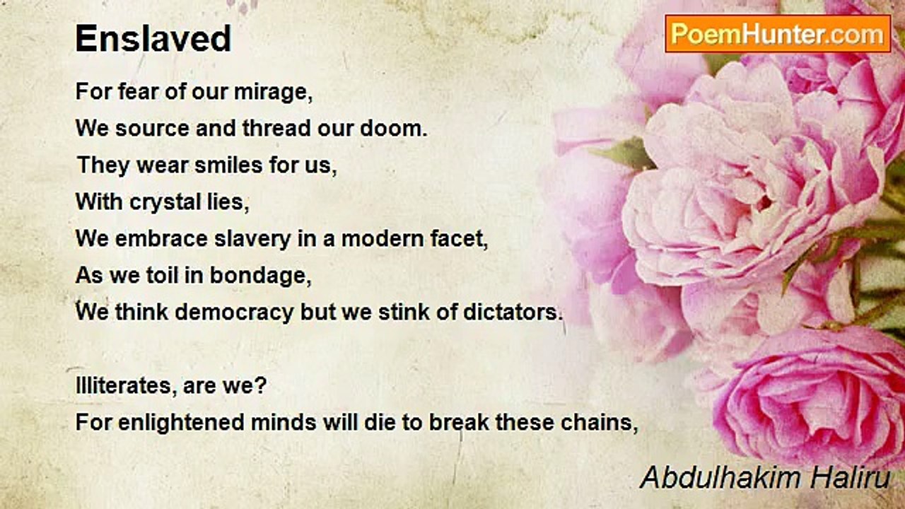 Abdulhakim Haliru - Enslaved