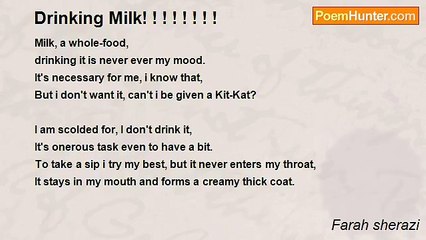 Farah sherazi - Drinking Milk! ! ! ! ! ! ! !