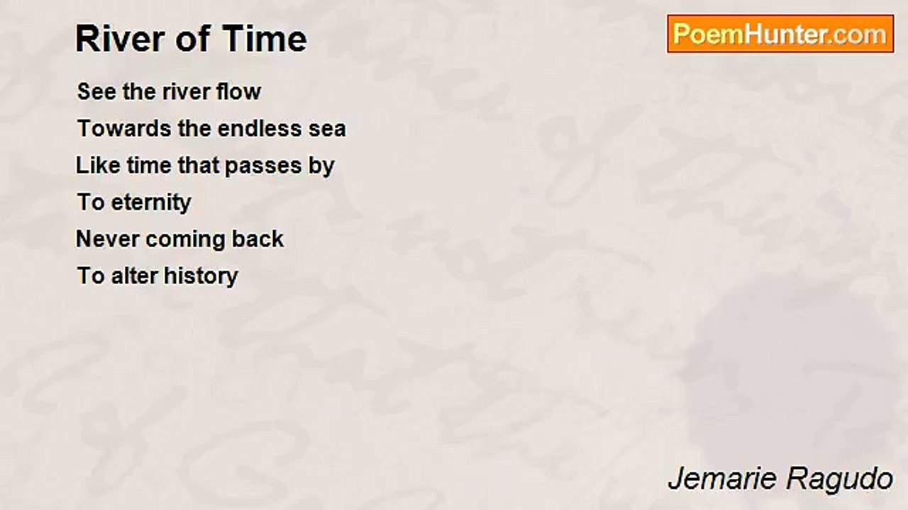 Jemarie Ragudo - River of Time