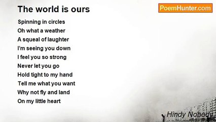 Hindy Nobody - The world is ours