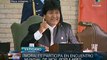 Derechos humanos, necesidades básicas de la población : Evo Morales