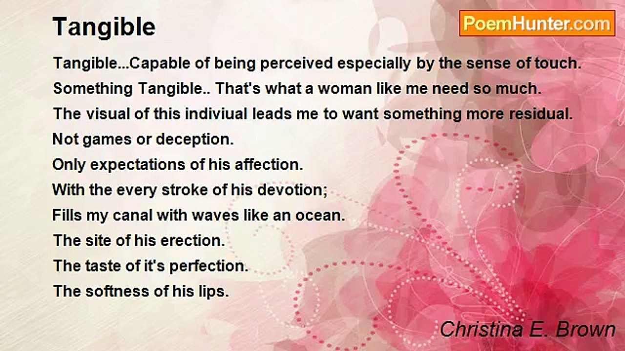 Christina E. Brown - Tangible