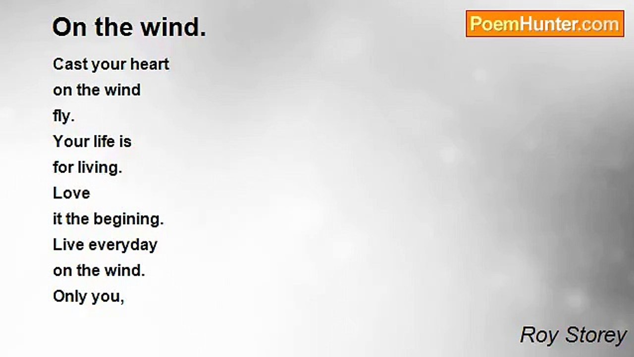 Roy Storey - On the wind.