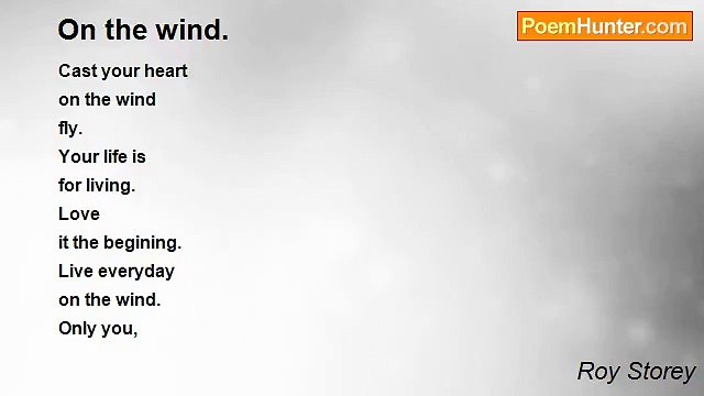 Roy Storey - On the wind.