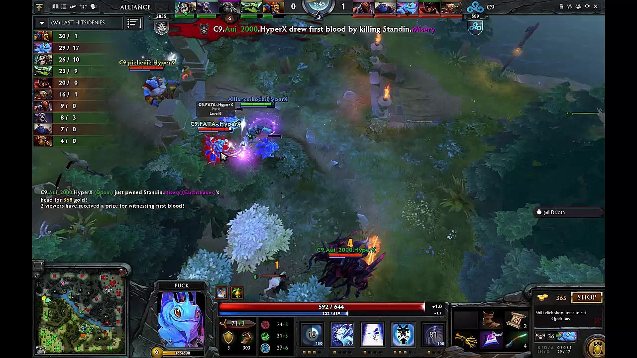 Alliance vs. Cloud9 24.10.2014