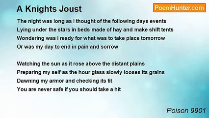 Poison 9901 - A Knights Joust