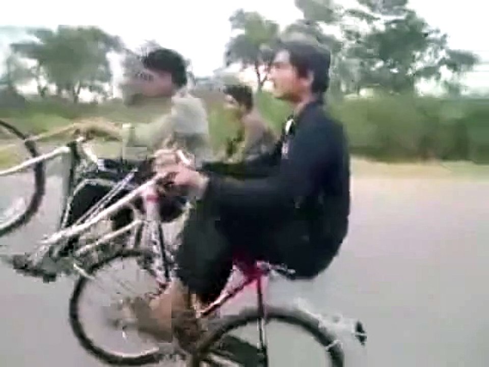 SOMETHING IMPORTANT MISSING FROM HIS BIKE