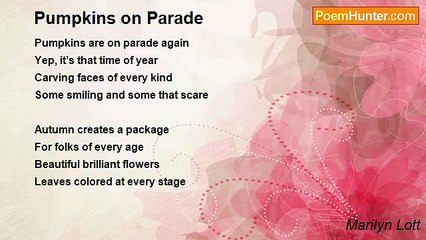 Marilyn Lott - Pumpkins on Parade