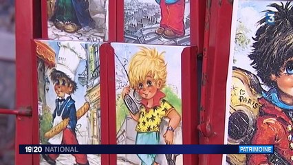 Exposition à Montmartre sur les Poulbots