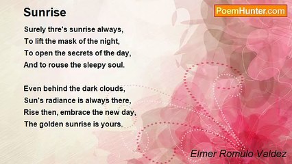 Elmer Romulo Valdez - Sunrise