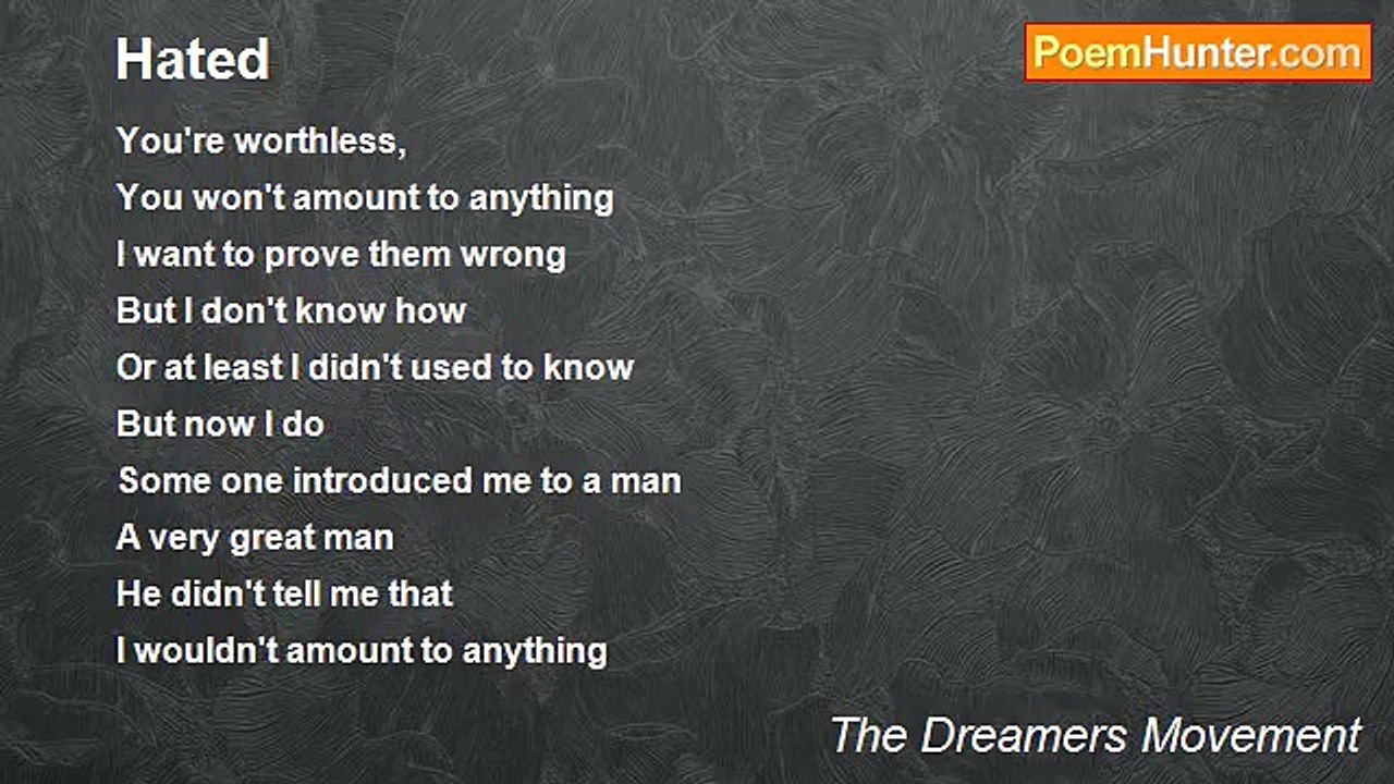 The Dreamers Movement - Hated