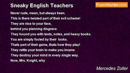 Mercedes Zoller - Sneaky English Teachers