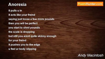 Andy Macintosh - Anorexia