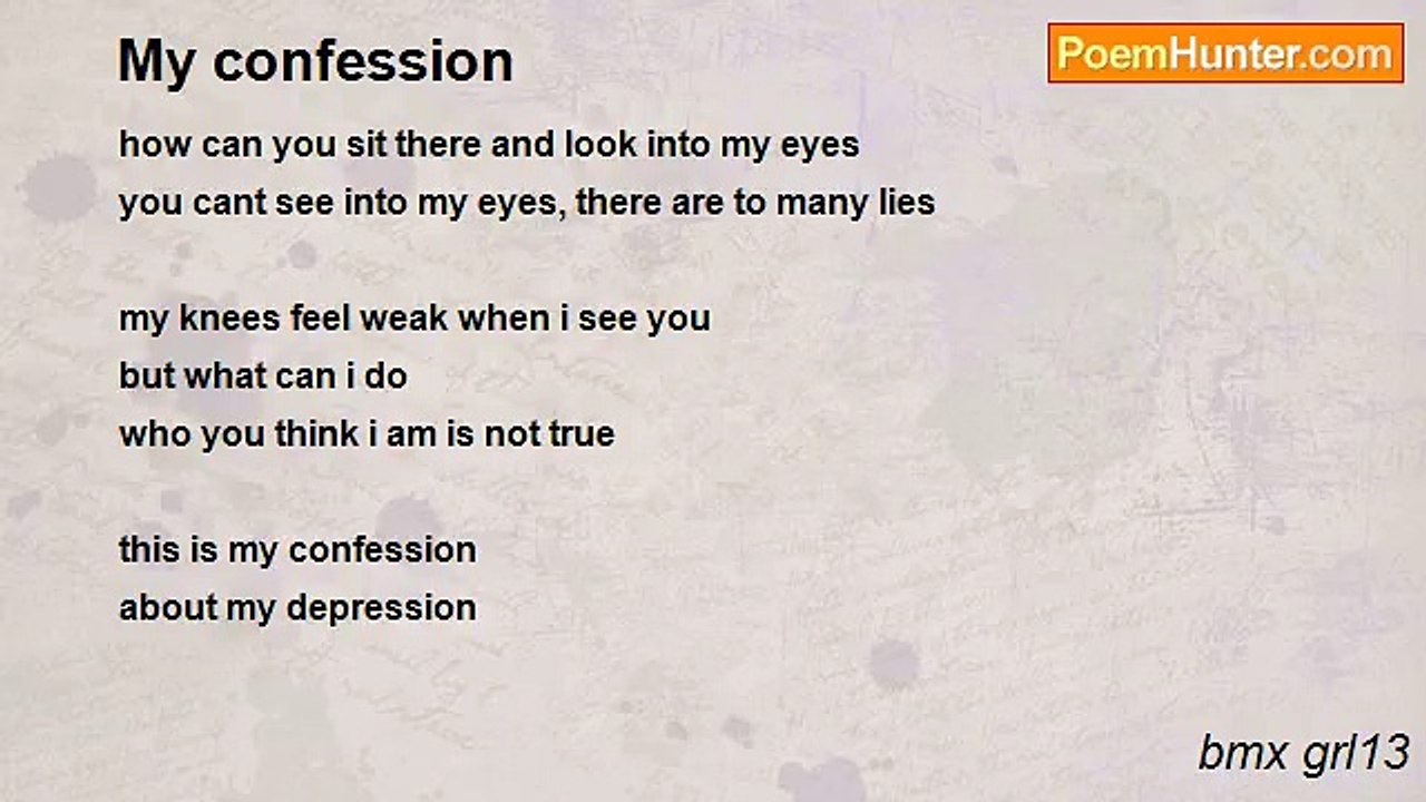 bmx grl13 - My confession