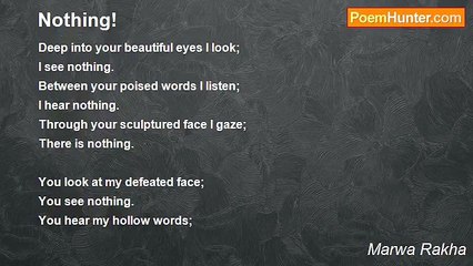 Marwa Rakha - Nothing!