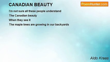 Aldo Kraas - CANADIAN BEAUTY