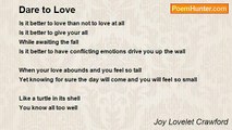 Joy Lovelet Crawford - Dare to Love