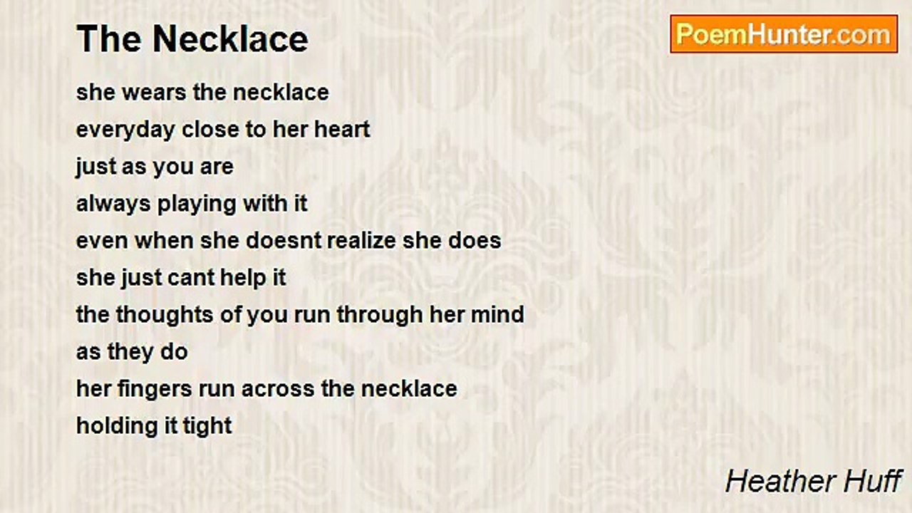 Heather Huff - The Necklace