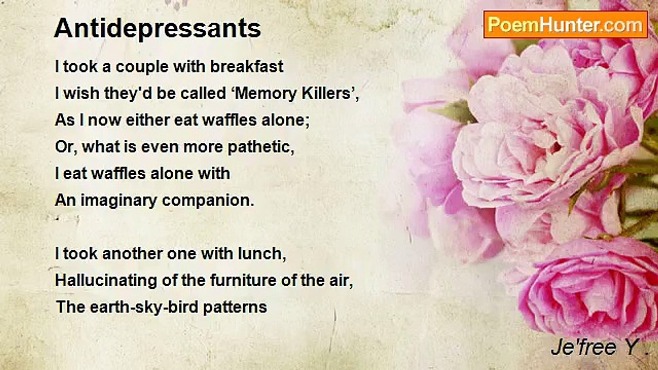 Je'free Y . - Antidepressants