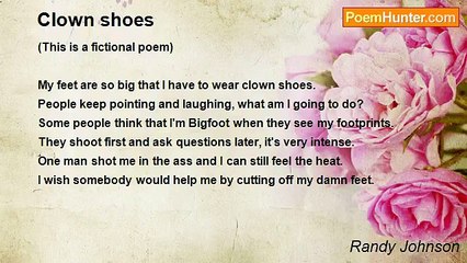 Randy Johnson - Clown shoes