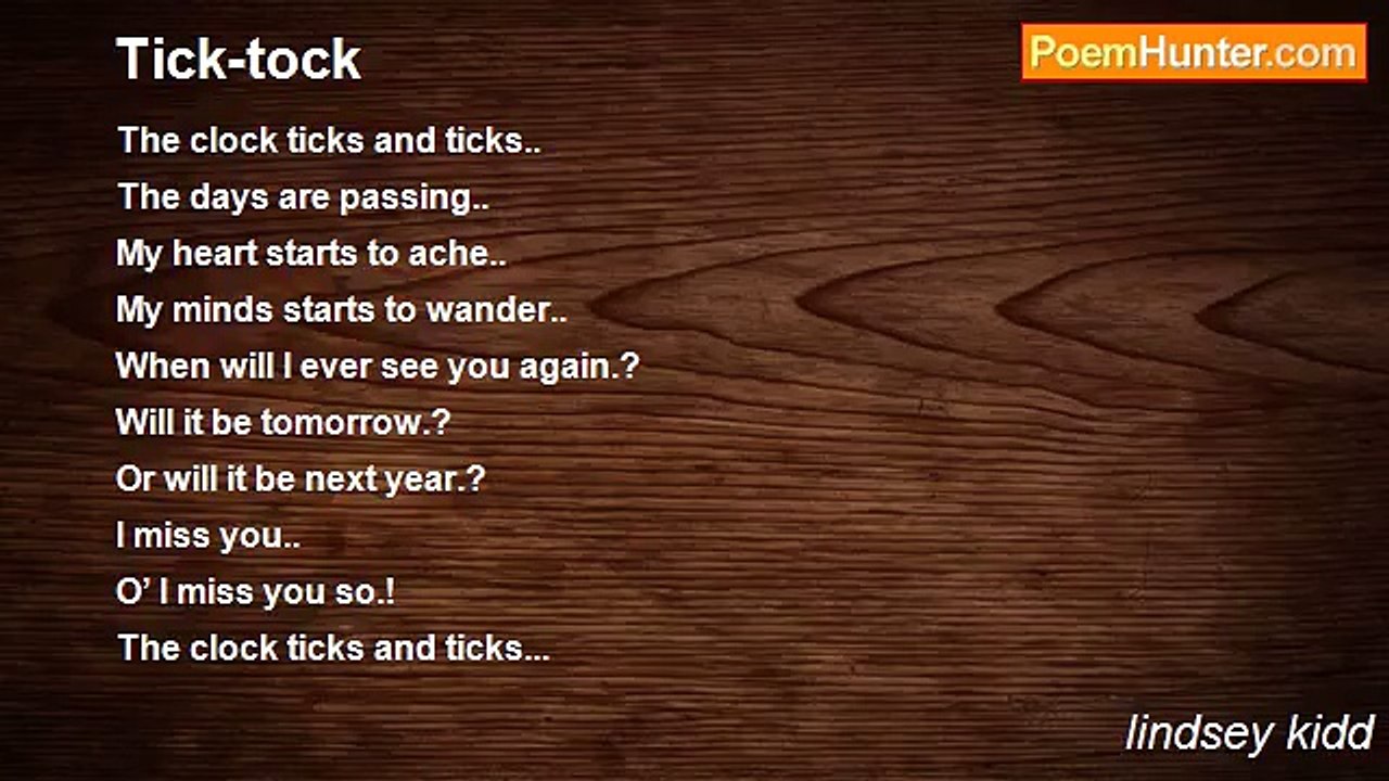lindsey kidd - Tick-tock