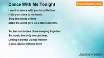 Justine Keaton - Dance With Me Tonight