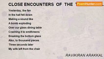 RAVIKIRAN ARAKKAL - CLOSE ENCOUNTERS  OF  THE  THIRD  KIND...........