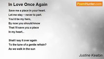 Justine Keaton - In Love Once Again