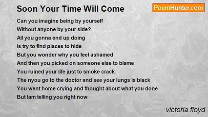 victoria floyd - Soon Your Time Will Come