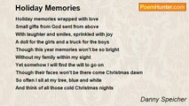 Danny Speicher - Holiday Memories