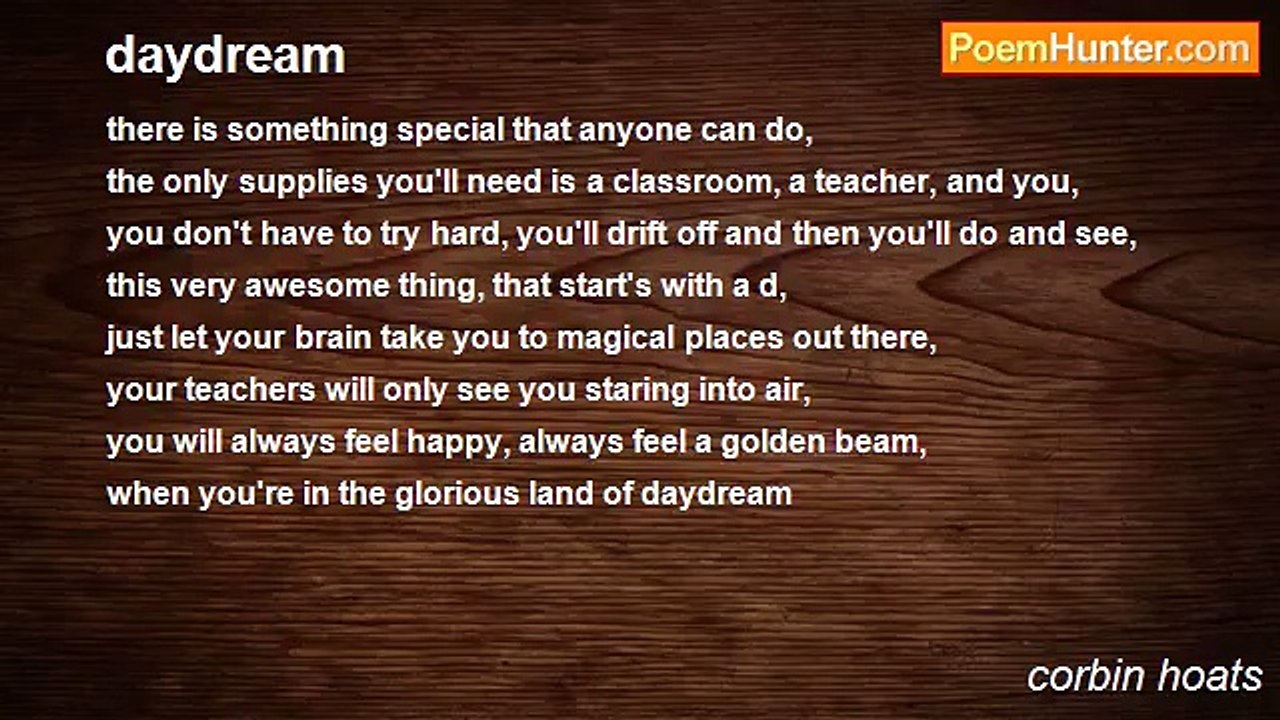 corbin hoats - daydream
